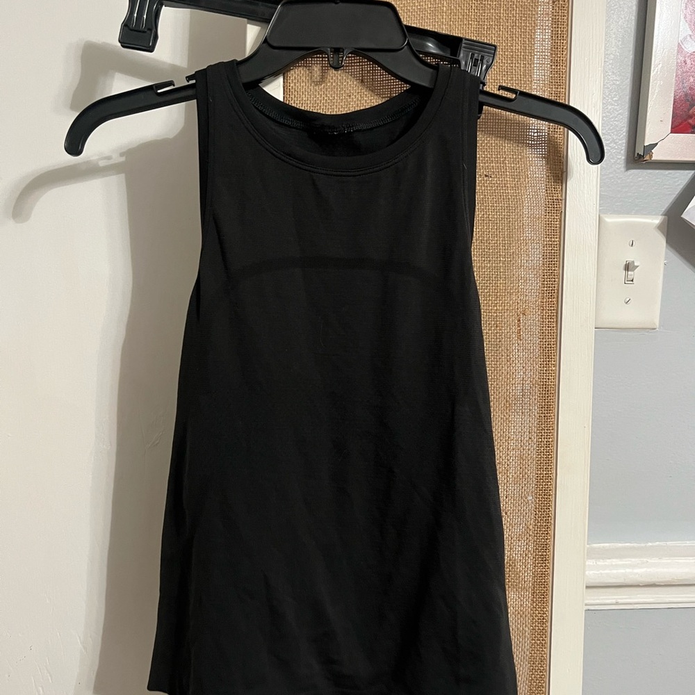 lululemon athletica Black Tank Top